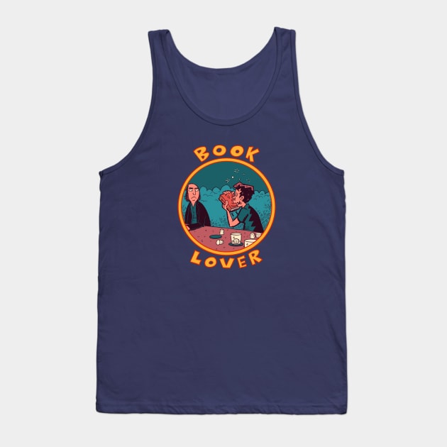 Book Lover Tank Top by neilkohney